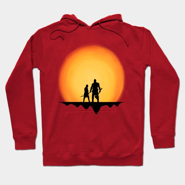 Kratos & Atreus - God of War Hoodie by Creighcreigh